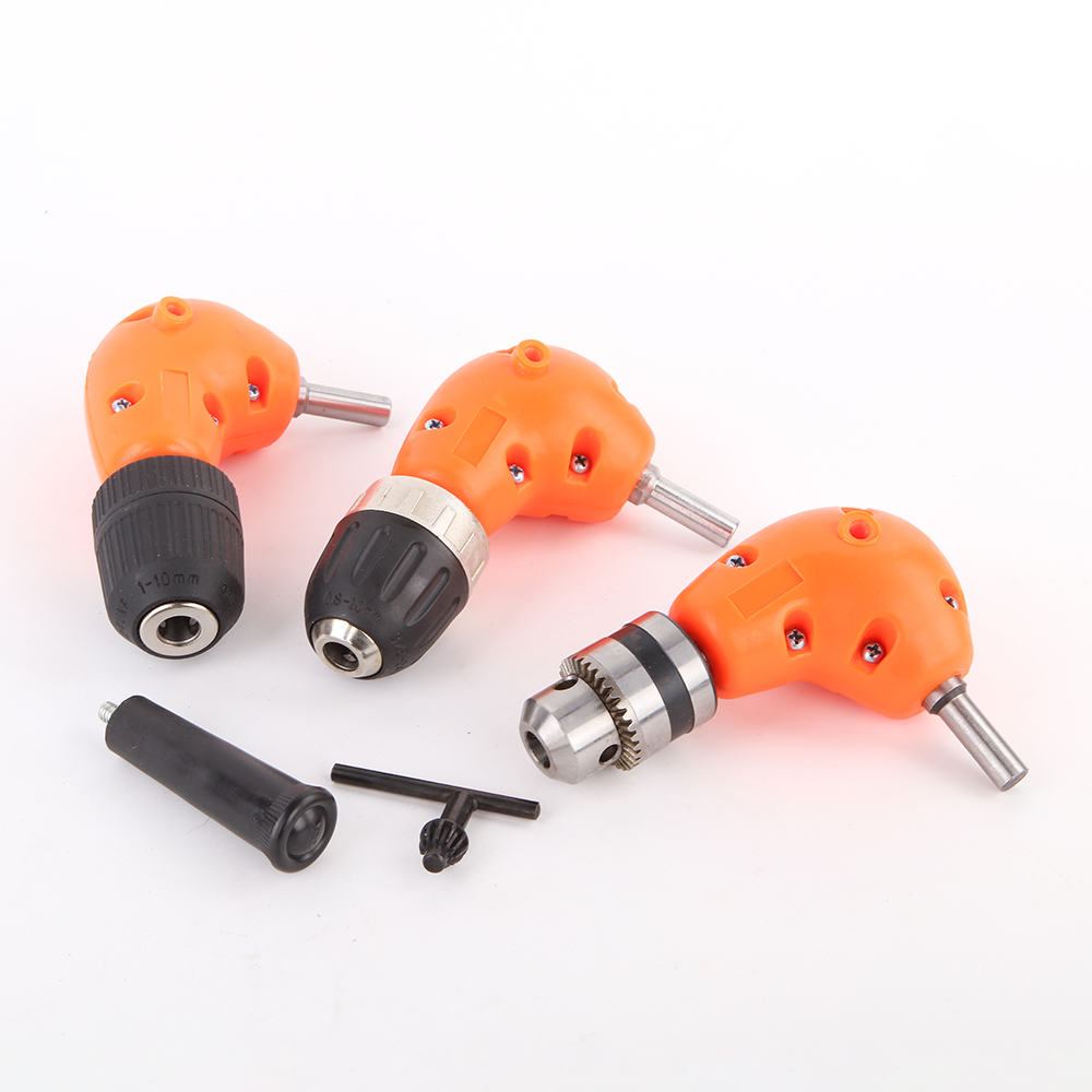 3/8"Right Angle Drill Attachment With Keyless Chuck